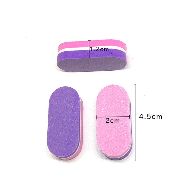 two color mini nail buffer D