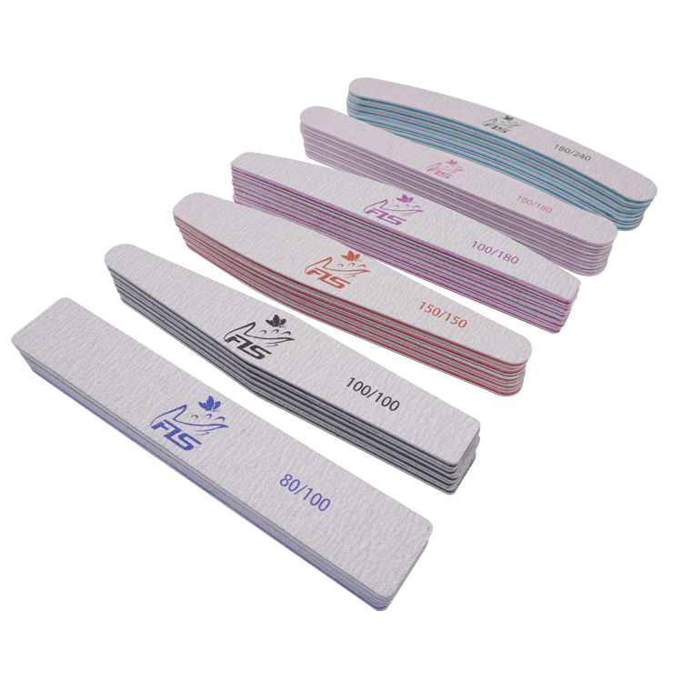 Zebra Grey Nail File B