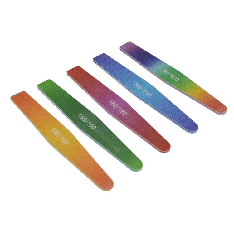 colorful printing nail file D