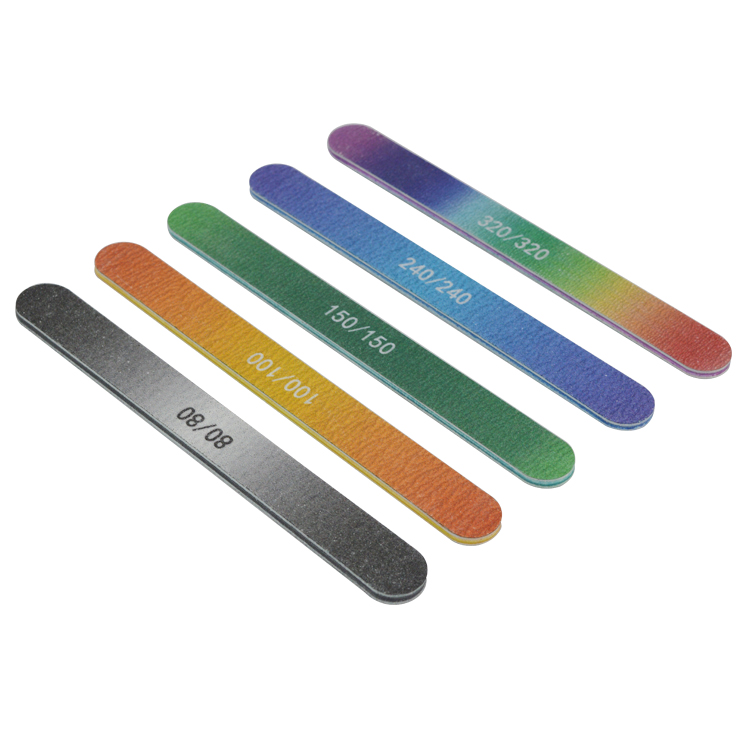 colorful printing nail file E