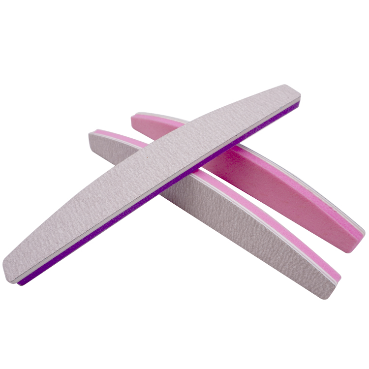 2 in 1 zebra grey nail file buffer B