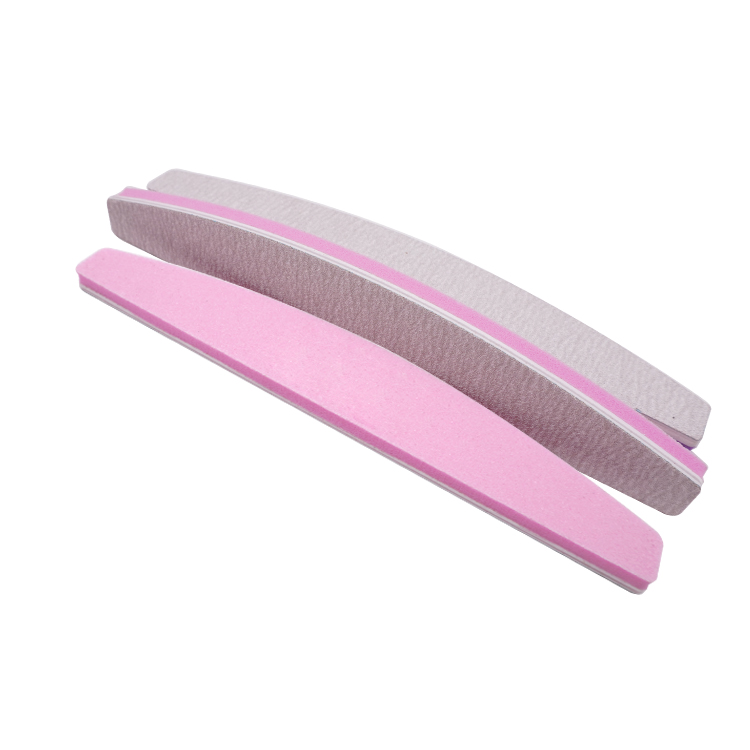 2 in 1 zebra grey nail file buffer D