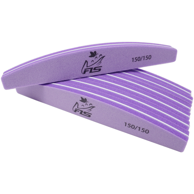 Half moon sponge nail file D