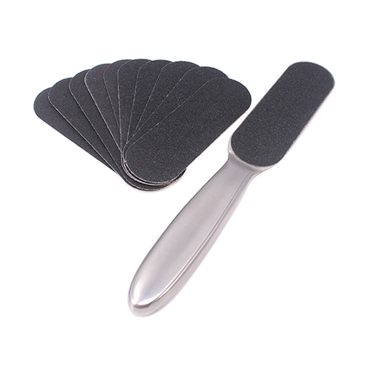 replaceable sandpaper metal foot file B