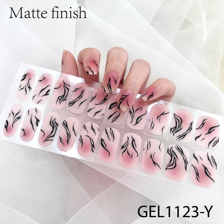 gel nail sticker F