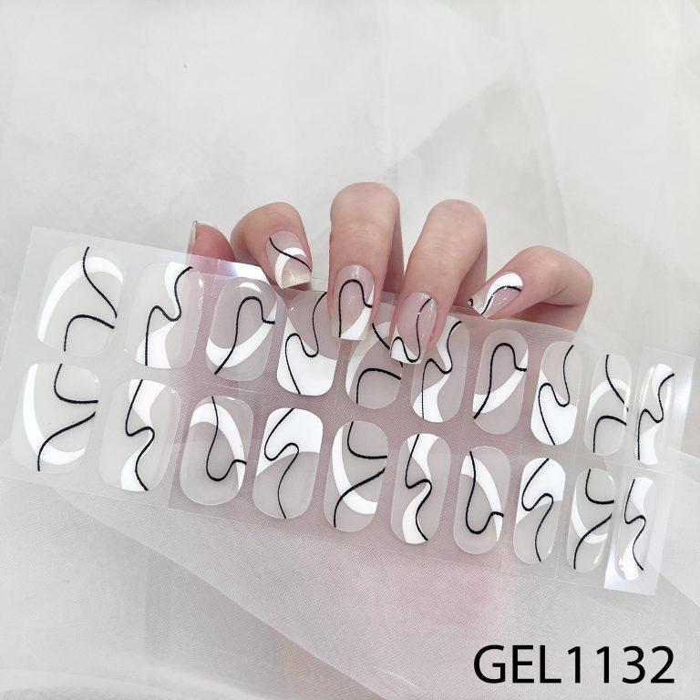 gel nail sticker H