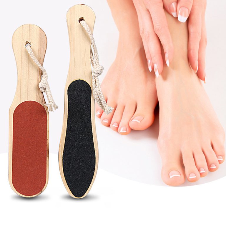 wooden foot file